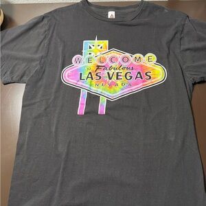 Black Las Vegas Graphic T-Shirt